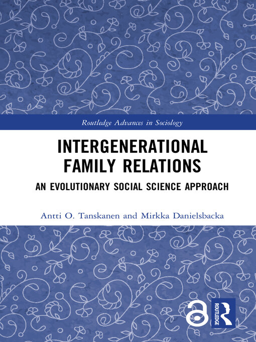 Title details for Intergenerational Family Relations by Antti Tanskanen - Available